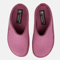 Haflinger Filzclog Skane in Rosa (Heather Rose) aus Filz mit Lederband und thermoplastische Gummisohle Vogelperspektive
