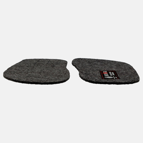 Haflinger Decksohle Flair in Grau (Anthrazit) aus Filz 