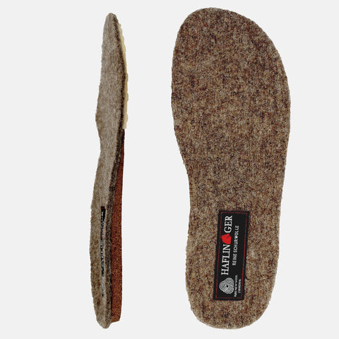Haflinger Wechselfußbett Everest in Beige (Torf)