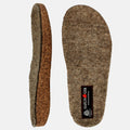 Haflinger Wechselfussbett Michl in Beige (Torf)